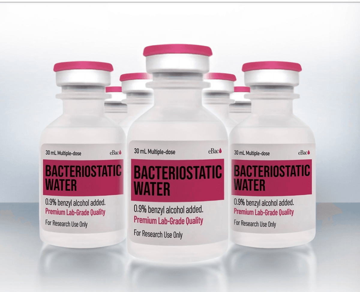 Coastline Labs Bacteriostatic Water vial