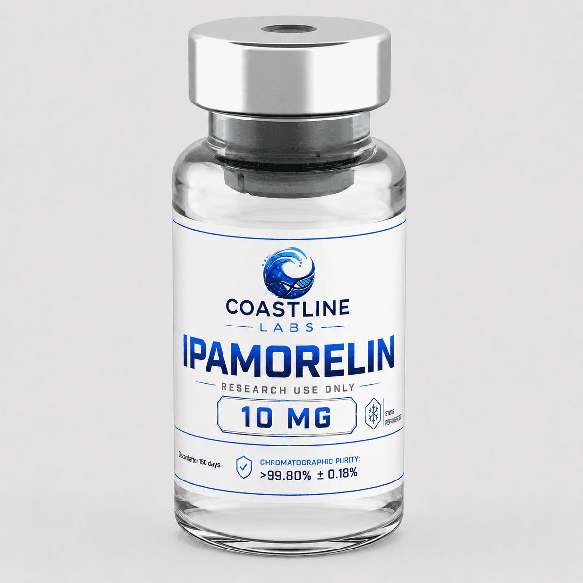Coastline Labs Ipamorelin vial