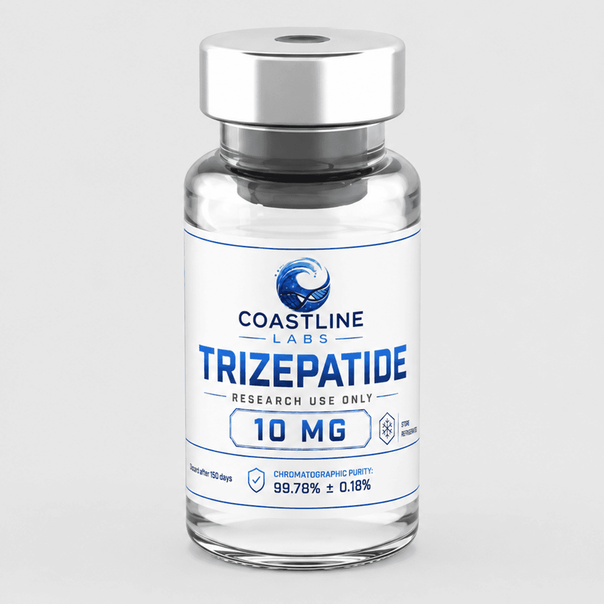Coastline Labs Tirzepatide vial